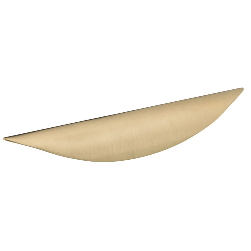 Contemporary Pull - 3-3/4" Center-to-Center - 15/16" W x 6-23/32" L - Champagne Bronze